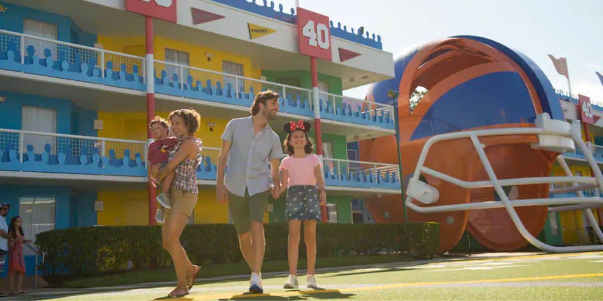 Una familia que gira en torno a los deportes estelares.