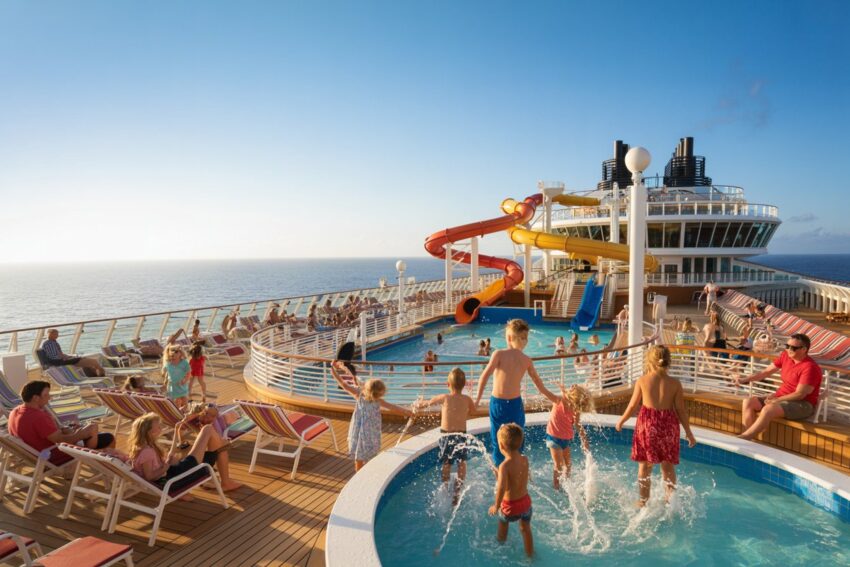 US Family Travel Trends destaca las mejores líneas de cruceros para vacaciones familiares este año.
