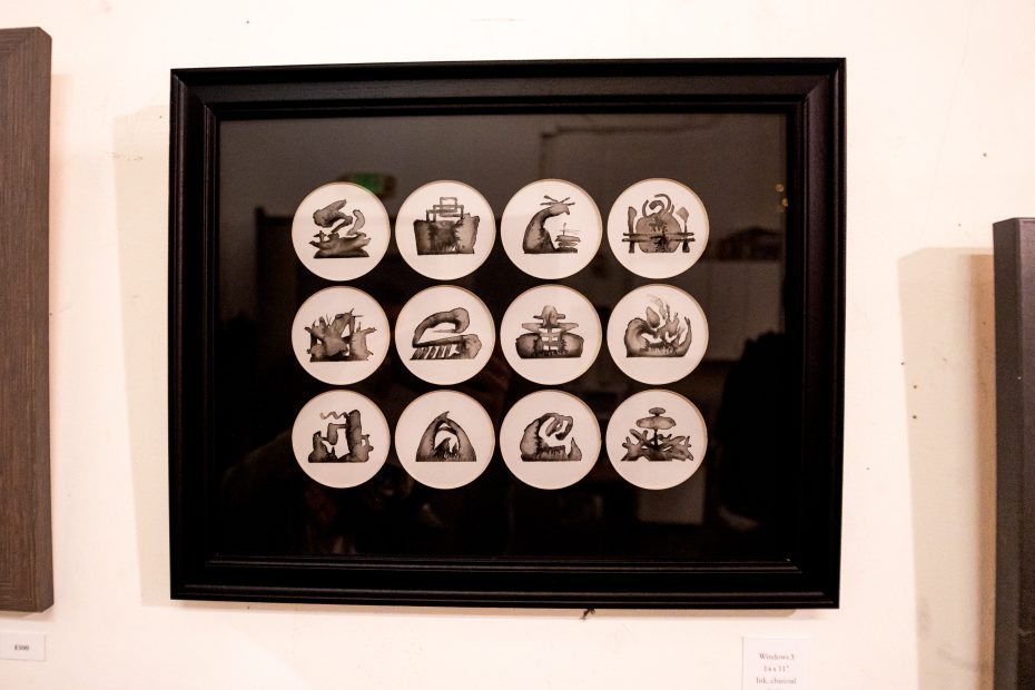 Es el fin de semana de Open Studios en 1890 Bryant Street.