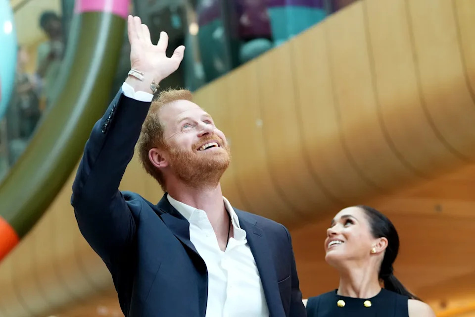 Las mejores fotos de Meghan Markle y el príncipe Harry en Australia esta semana