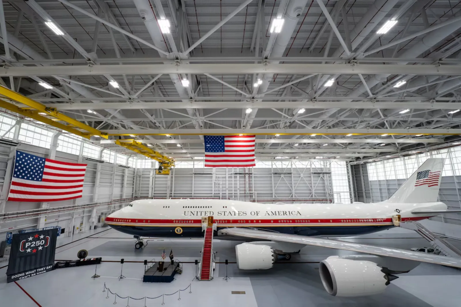 VC-25B Bridge aircraft arrives at Joint Base Andrews, begins commissioning flights. (U.S. Air Force courtesy photo)